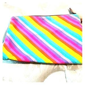 Rainbow makeup bag